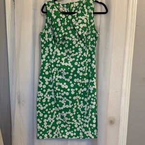 Green with white polka dots dress from Dressbarn size 12